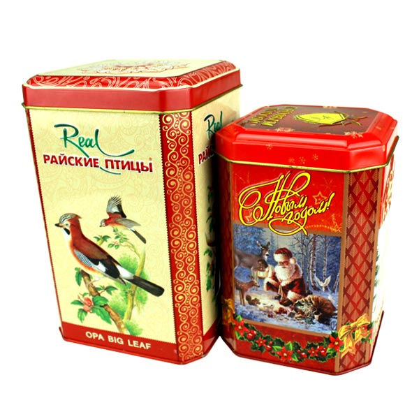 八角茶葉鐵罐 八角茶葉鐵罐