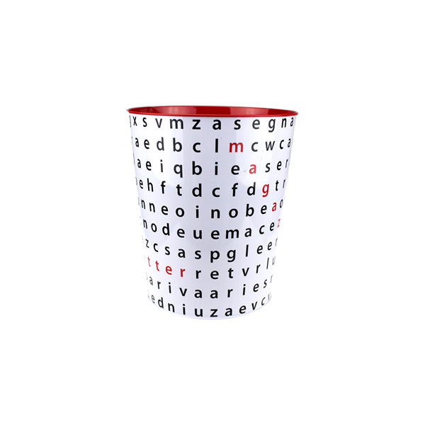 馬口鐵字母垃圾桶 馬口鐵字母垃圾桶