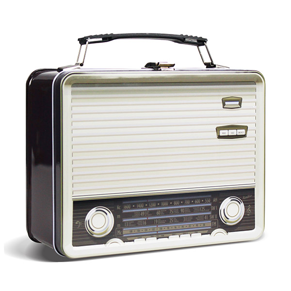 行李箱巧克力鐵罐