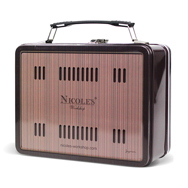 行李箱巧克力鐵罐