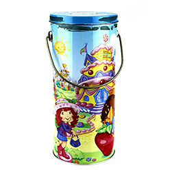 圓桶式糖果鐵罐 圓桶式糖果鐵罐